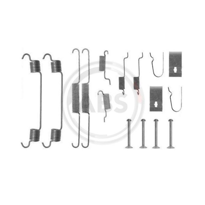 Priedų komplektas, stabdžių trinkelės A.B.S. 0767Q