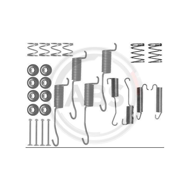 Priedų komplektas, stabdžių trinkelės A.B.S. 0776Q