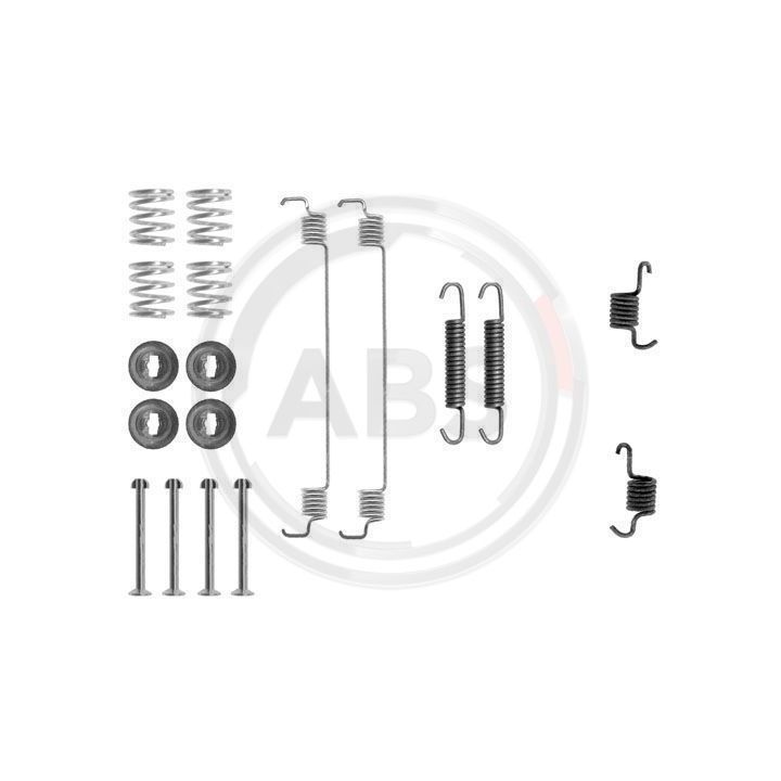 Priedų komplektas, stabdžių trinkelės A.B.S. 0777Q