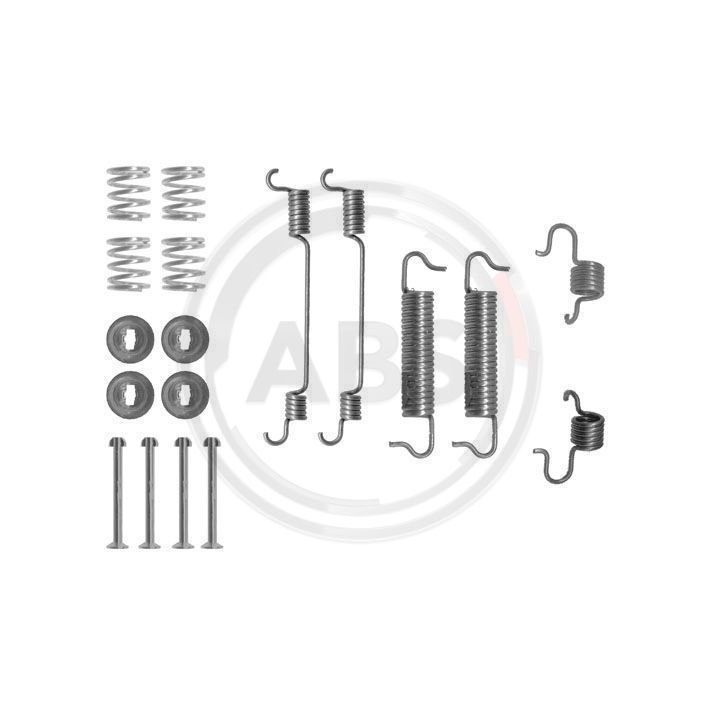 Priedų komplektas, stabdžių trinkelės A.B.S. 0780Q