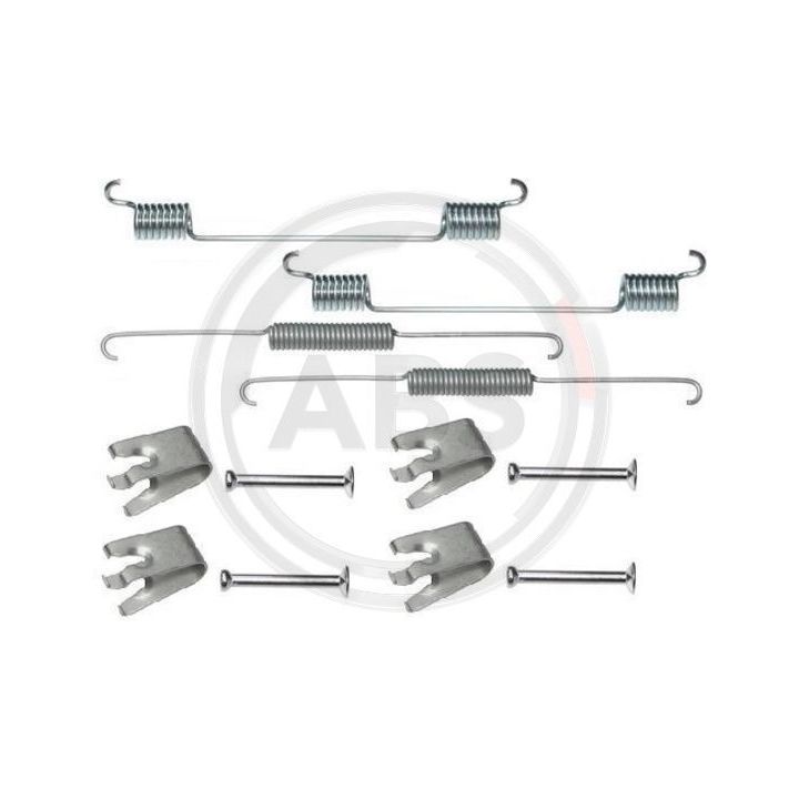 Priedų komplektas, stabdžių trinkelės A.B.S. 0781Q
