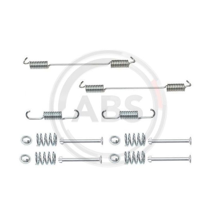 Priedų komplektas, stabdžių trinkelės A.B.S. 0796Q