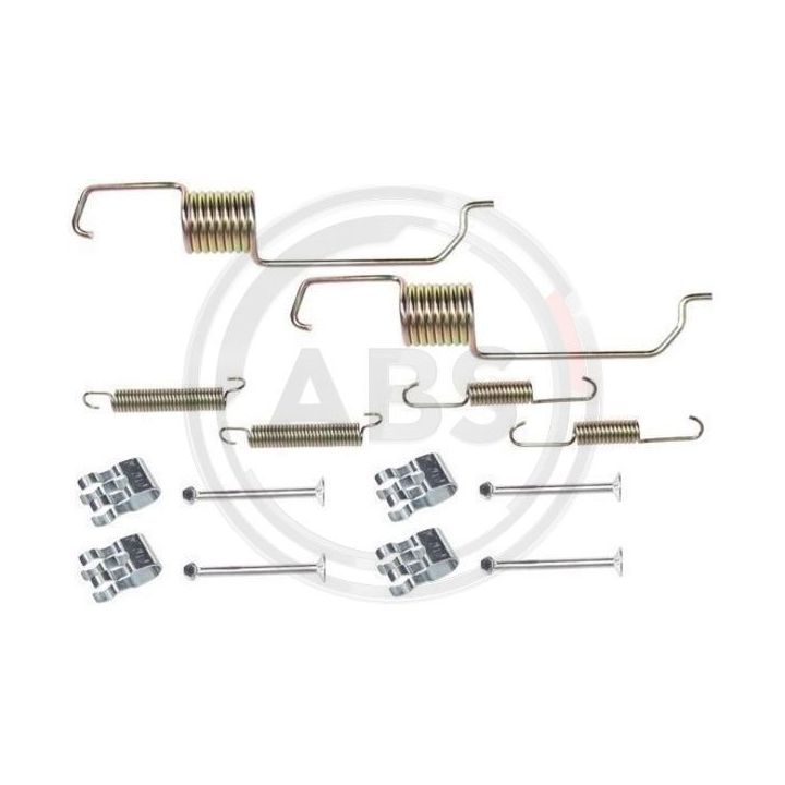 Priedų komplektas, stabdžių trinkelės A.B.S. 0798Q