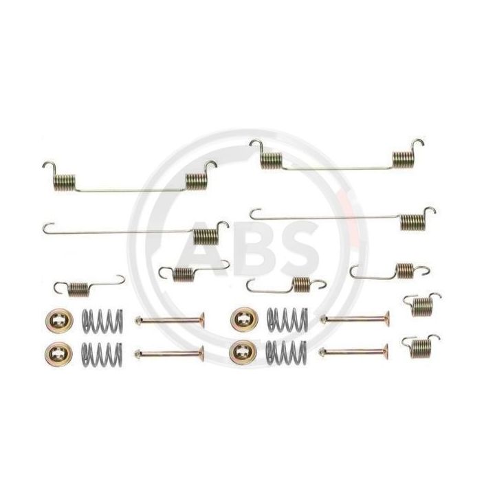Priedų komplektas, stabdžių trinkelės A.B.S. 0802Q