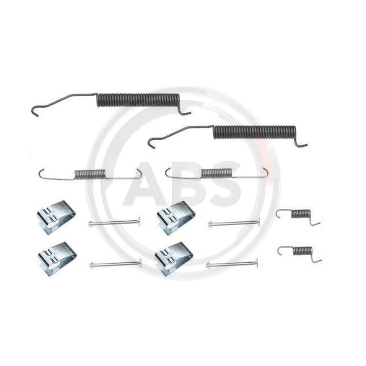 Priedų komplektas, stabdžių trinkelės A.B.S. 0812Q