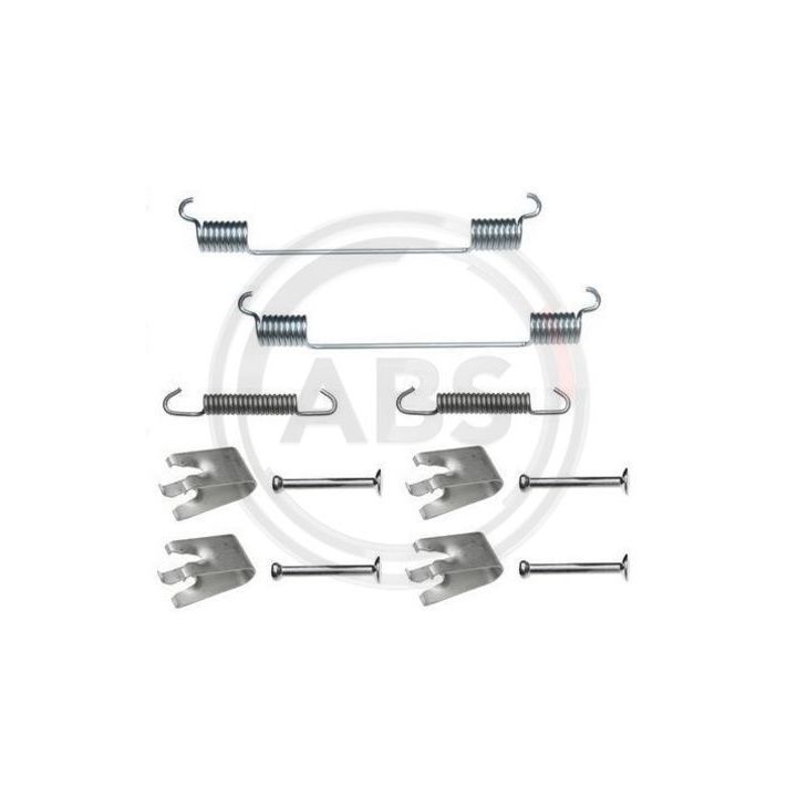 Priedų komplektas, stabdžių trinkelės A.B.S. 0814Q