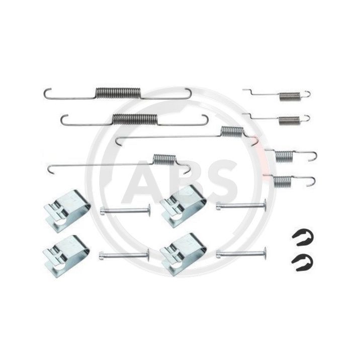 Priedų komplektas, stabdžių trinkelės A.B.S. 0815Q