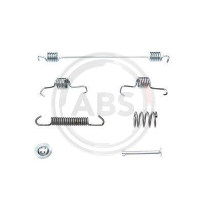Priedų komplektas, stabdžių trinkelės A.B.S. 0819Q