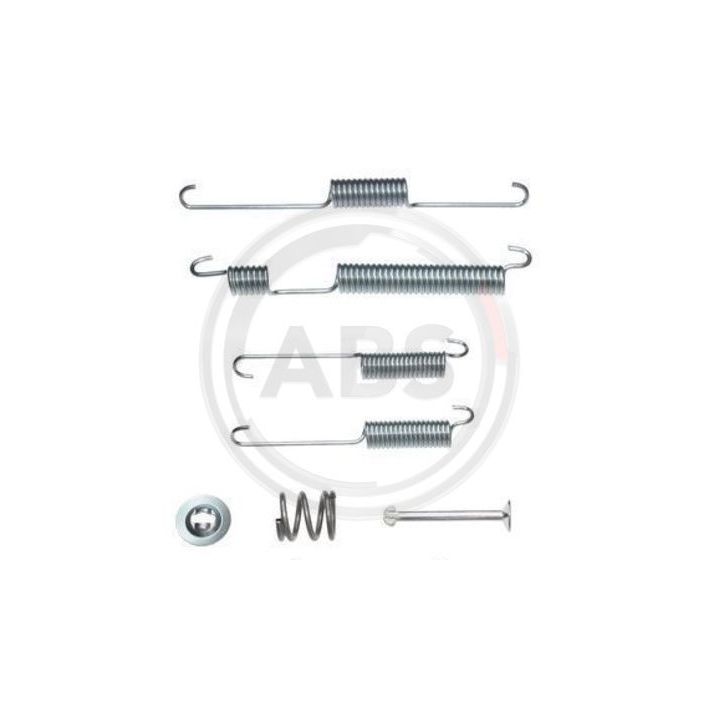 Priedų komplektas, stabdžių trinkelės A.B.S. 0824Q