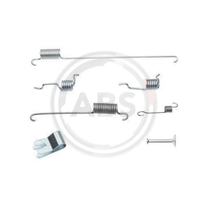 Priedų komplektas, stabdžių trinkelės A.B.S. 0829Q