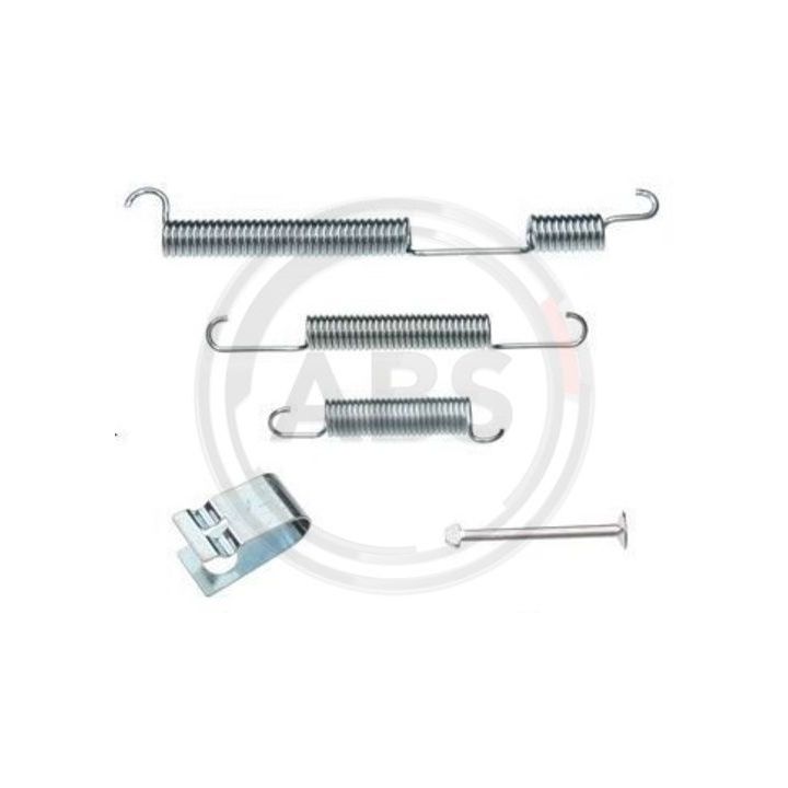 Priedų komplektas, stabdžių trinkelės A.B.S. 0844Q