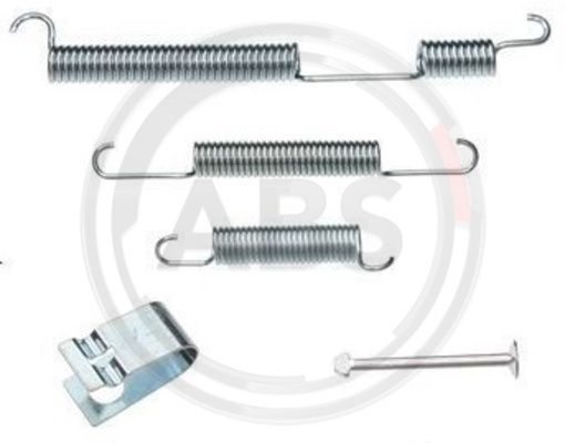 Priedų komplektas, stabdžių trinkelės A.B.S. 0844Q