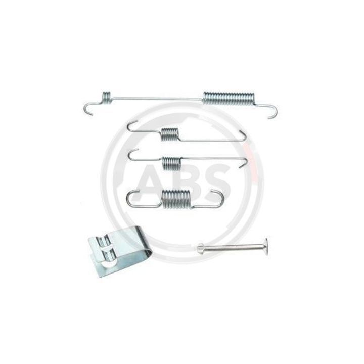 Priedų komplektas, stabdžių trinkelės A.B.S. 0846Q