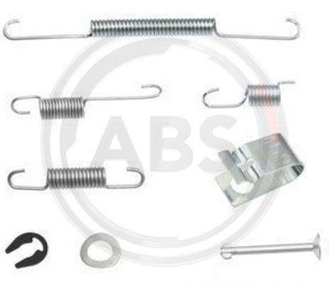 Priedų komplektas, stabdžių trinkelės A.B.S. 0847Q