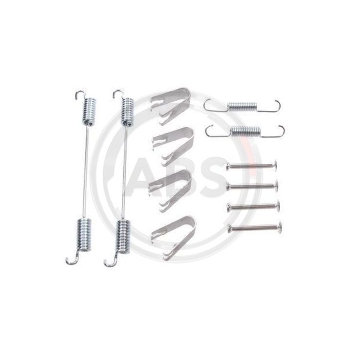 Priedų komplektas, stabdžių trinkelės A.B.S. 0862Q