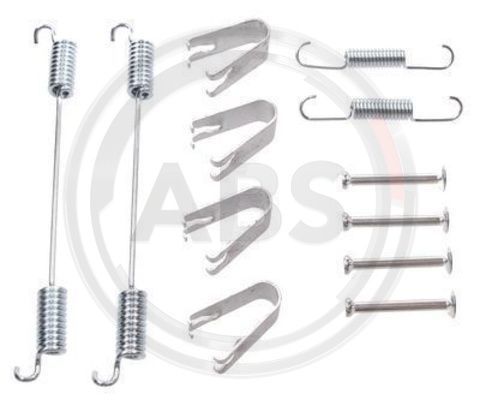 Priedų komplektas, stabdžių trinkelės A.B.S. 0862Q