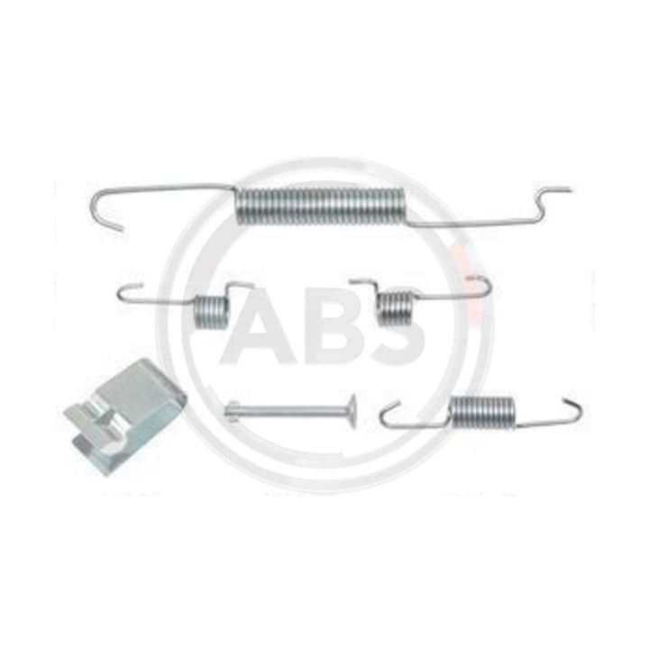 Priedų komplektas, stabdžių trinkelės A.B.S. 0863Q