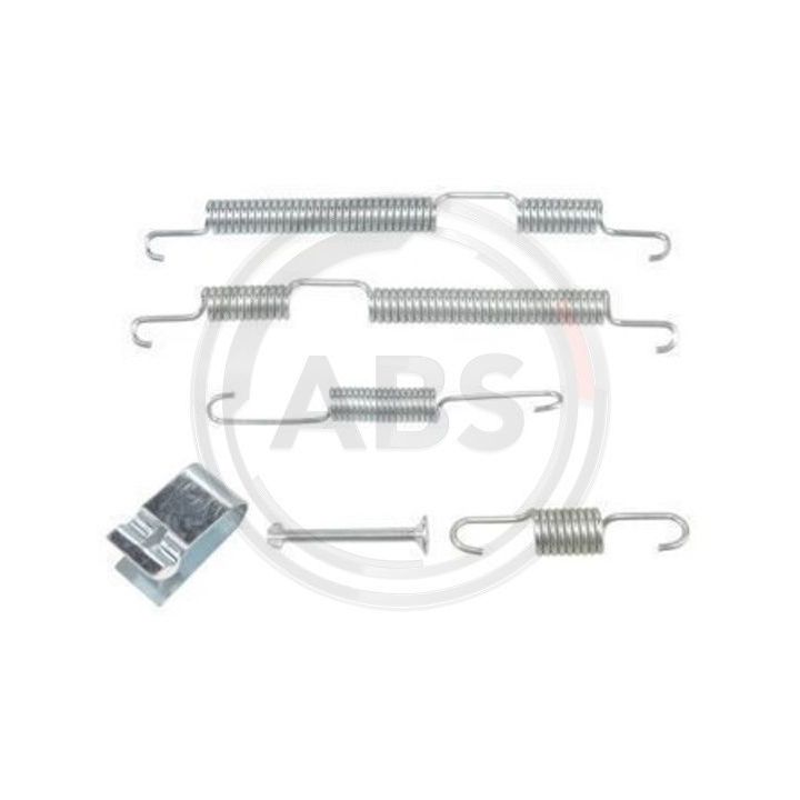 Priedų komplektas, stabdžių trinkelės A.B.S. 0885Q