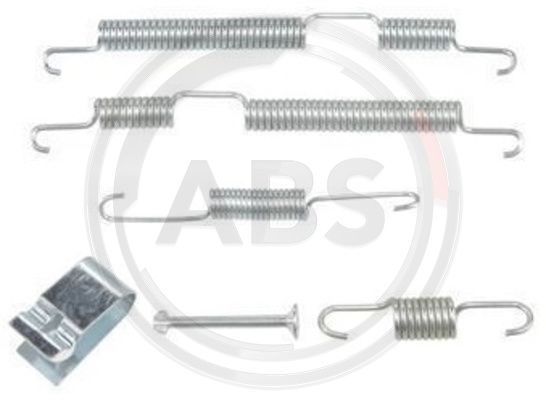 Priedų komplektas, stabdžių trinkelės A.B.S. 0885Q