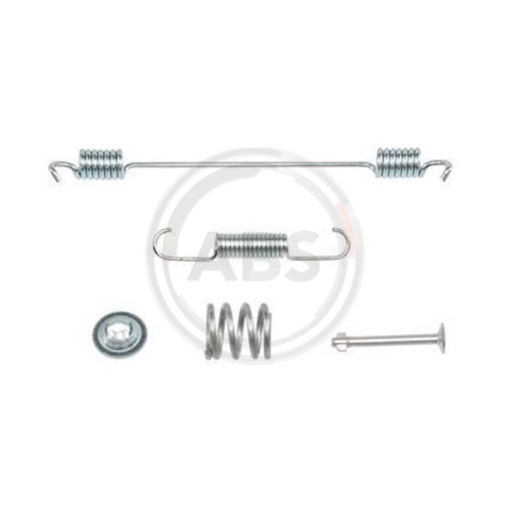 Priedų komplektas, stabdžių trinkelės A.B.S. 0889Q
