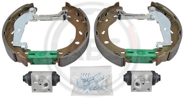 Stabdžių rinkinys, būgniniai stabdžiai A.B.S. 111474