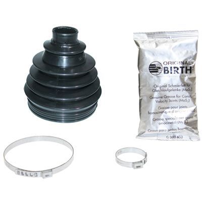 Gofruotoji membrana, kardaninis velenas BIRTH 7116/KM