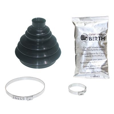 Gofruotoji membrana, kardaninis velenas BIRTH 7311/KM