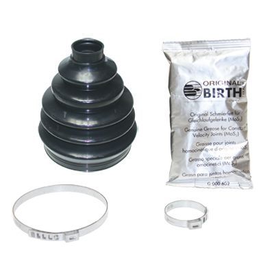 Gofruotoji membrana, kardaninis velenas BIRTH 7519/KM