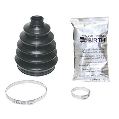 Gofruotoji membrana, kardaninis velenas BIRTH 7543/KM