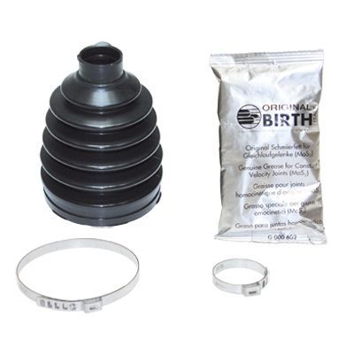 Gofruotoji membrana, kardaninis velenas BIRTH 7613/KM