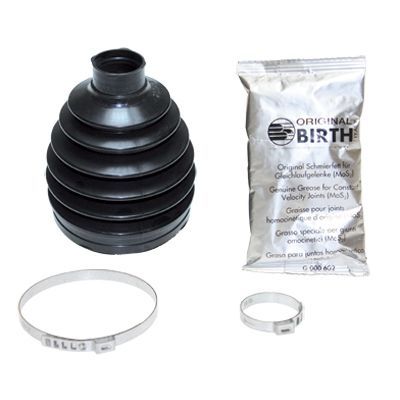 Gofruotoji membrana, kardaninis velenas BIRTH 7614/KM