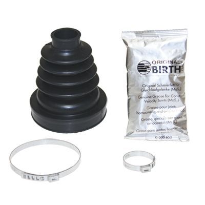 Gofruotoji membrana, kardaninis velenas BIRTH 7658/KM