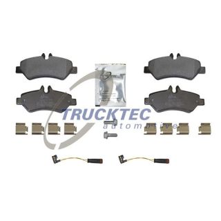 Stabdžių trinkelių rinkinys, diskinis stabdys TRUCKTEC AUTOMOTIVE 02.35.195