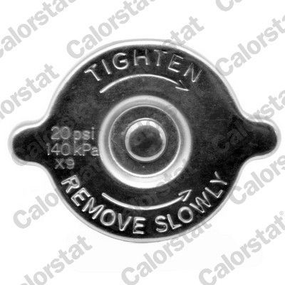 Radiatoriaus dangtelis CALORSTAT by Vernet RC0049