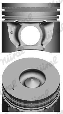 Stūmoklis NÜRAL 87-107000-00