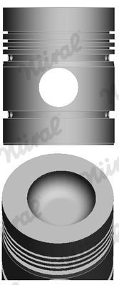 Stūmoklis NÜRAL 87-107209-00