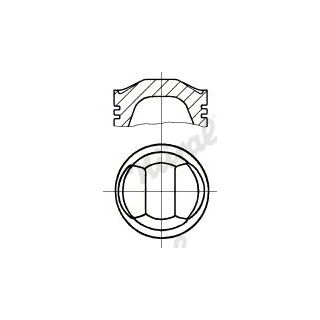 Stūmoklis NÜRAL 87-110200-40DP