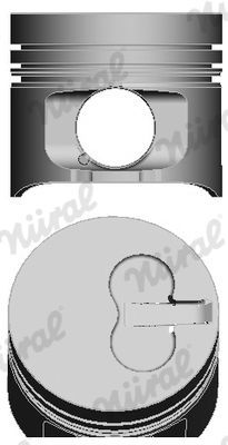 Stūmoklis NÜRAL 87-112400-00