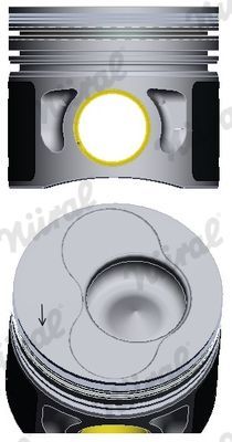 Stūmoklis NÜRAL 87-114900-70