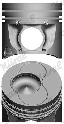 Stūmoklis NÜRAL 87-114911-90