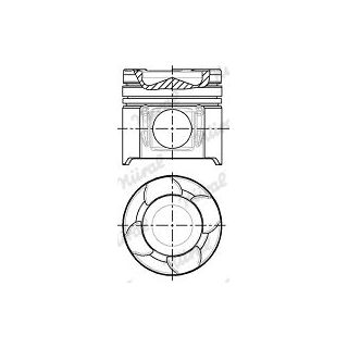 Stūmoklis NÜRAL 87-136500-80