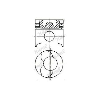 Stūmoklis NÜRAL 87-136800-40