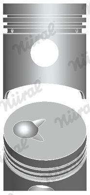 Stūmoklis NÜRAL 87-143407-00