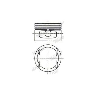 Stūmoklis NÜRAL 87-145406-10