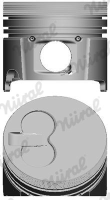 Stūmoklis NÜRAL 87-325806-00