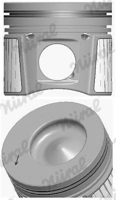 Stūmoklis NÜRAL 87-437000-10