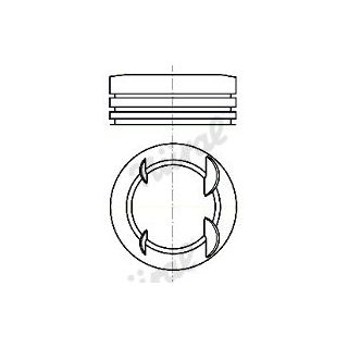 Stūmoklis NÜRAL 87-450400-10
