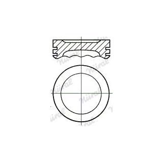 Stūmoklis NÜRAL 87-784207-10
