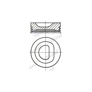 Stūmoklis NÜRAL PI1611100DP STD