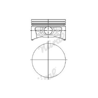 Stūmoklis NÜRAL PI4411100DP STD